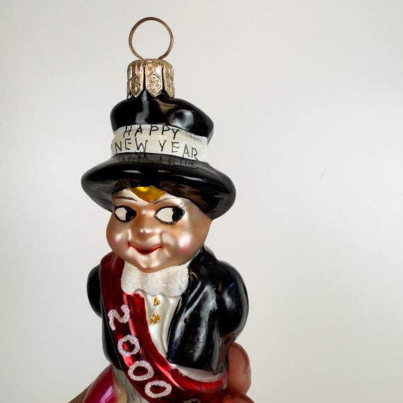 Christopher Radko Countdown Cutie 2000 New Years Glass Christmas Ornament - Picture 3 of 9